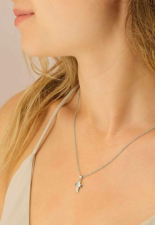 Produktbild Muau Balken-Kreuz (750/18K Weissgold)