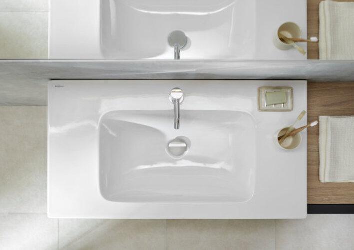 Produktbild Geberit iCon Light Waschtisch, 90 cm x 48 cm, ohne Hahnloch, mit Überlauf,501840 (480 mm, 900 mm)
