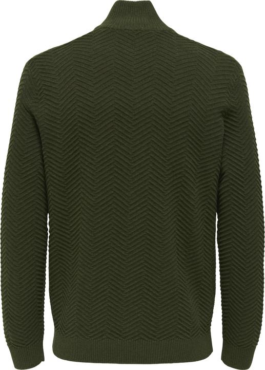 Immagine prodotto Only & Sons Onsmace Reg 12 Herringbon Half Zip Knit (3XL)