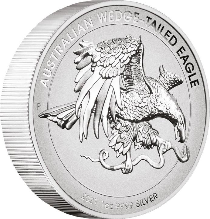 Produktbild The Perth Mint Silber Wedge Tailed Eagle 1 oz RP - High Relief 2021 (999.90, 2021)