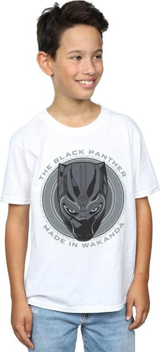 Produktbild Black TShirt aus Baumwolle Jungen Made in Wakanda (140, 146)