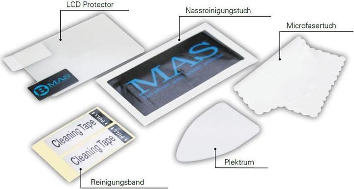 Actual product image MAS LCD (Screen protector, Nikon D7100, Nikon D7200, Nikon D780, Fujifilm GFX100D)
