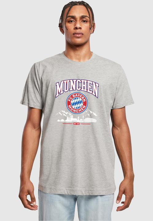 Image du produit FC Bayern München FC Bayern Skyline grey T-shirt col rond - 115513 (3XL)