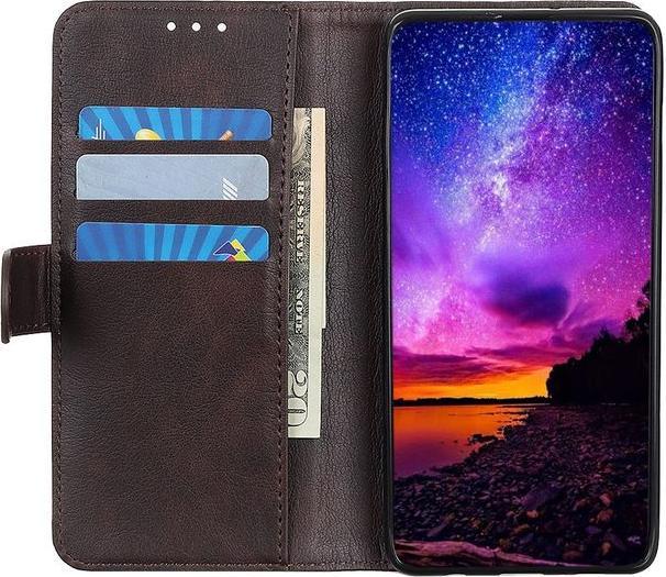 Actual product image MU Classic Litchi Leather Bookcover Series (Honor 30 Pro)