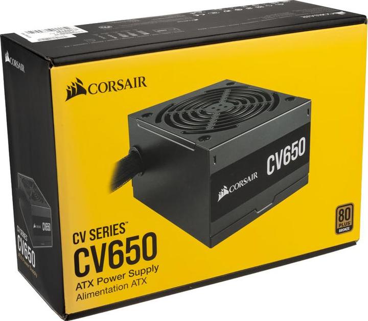 Actual product image Corsair CV650 (650 W)