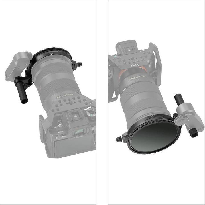 Produktbild SmallRig Objektivfilter CPL-VND Filter Kit mit Rod Clamp – 95 mm (95 mm, ND- / Graufilter, Polarisationsfilter)