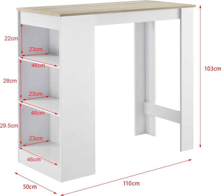 Produktbild En.Casa Kouvola (110 x 50 x 103 cm)
