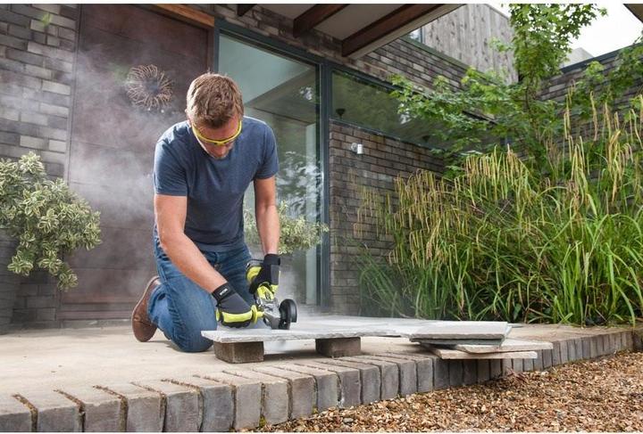 Actual product image Ryobi R18AG7-140S cordless angle grinder (125 mm)