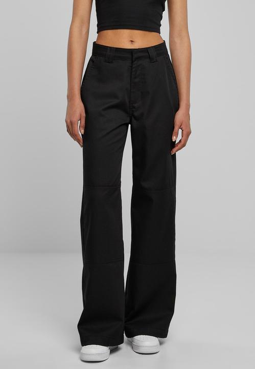 Actual product image Urban Classics Ladies Straight Leg Workwear Pants (32)