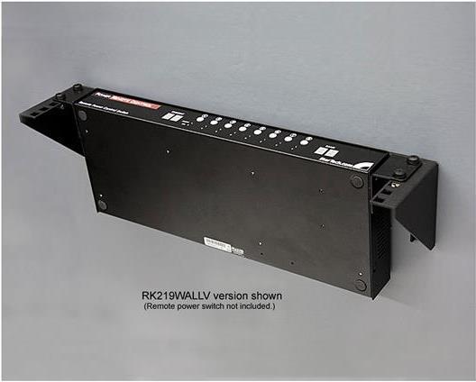 Actual product image StarTech 3u 19 Wall Mount Rack Bracket