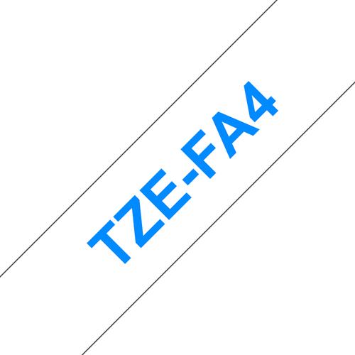 Produktbild Brother TZeFA4 (2.30 cm, Blau)