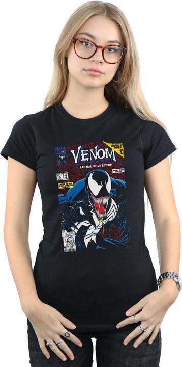 Actual product image Womens/Ladies Venom Lethal Protector Cotton T-Shirt (XL)