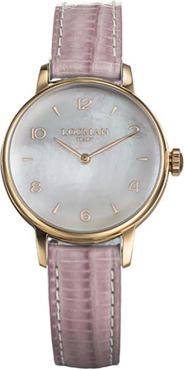 Produktbild Locman Italy Damenuhr 1960 Lady roségold PVD Ref. 0253 (Analoguhr, 32 mm)