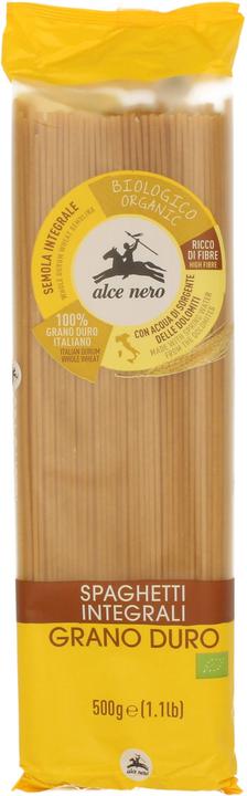 Immagine prodotto Alce Nero Sacchetto di spaghetti integrali biologici 500 g (500 g)