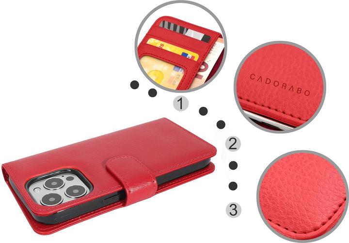 Immagine prodotto Cadorabo Copertura di 3 slot per carte di credito (Apple iPhone 13 Pro Max)