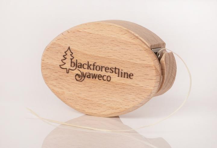 Yaweco Boîte pour fil dentaire en bois - 1 pièce - (25 m)
