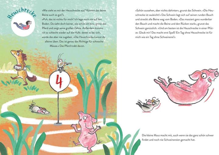 Actual product image The little mouse and the yoga treasure (Lena Ellermann, Britta Nonnast, German)