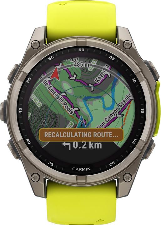 Actual product image Garmin Fenix 8 Solar Sapphire Titanium (47 mm)
