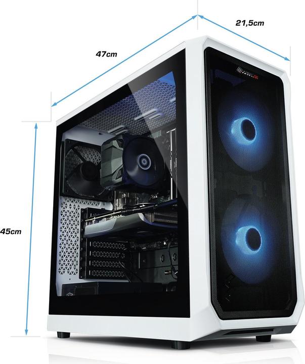 Produktbild Kiebel Raptor V (AMD Ryzen 7 5700X, 32 GB, 1000 GB, GeForce RTX 4060)