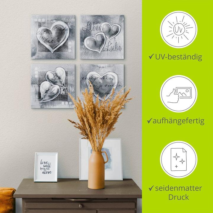 Image du produit Artland Rire Vivre Amour Vie K3FG (20 x 20 cm)