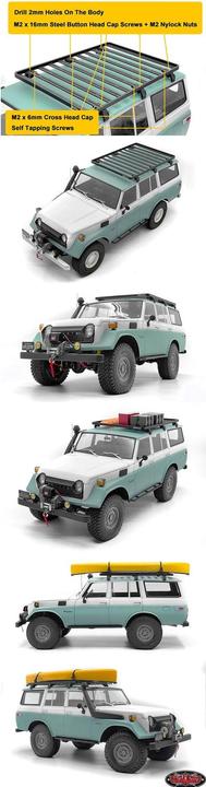Produktbild Rc4Wd Modellbau-Dachträger für TF2 FJ55