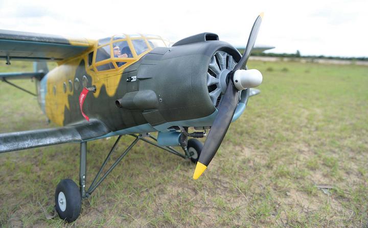 Actual product image Black Horse Antonov AN-2 / 2425mm biplane (Multi motor)