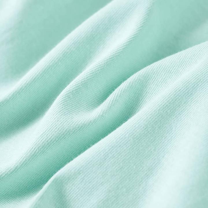 Actual product image VidaXL Children's T-shirt Light mint green 104,Material: 100 (104)