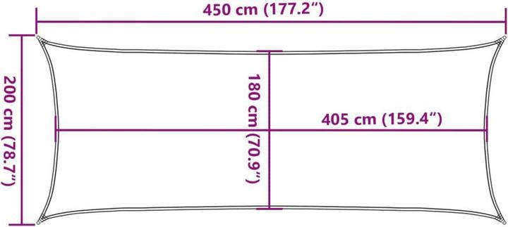 Produktbild VidaXL Alethea (200 x 450 cm)