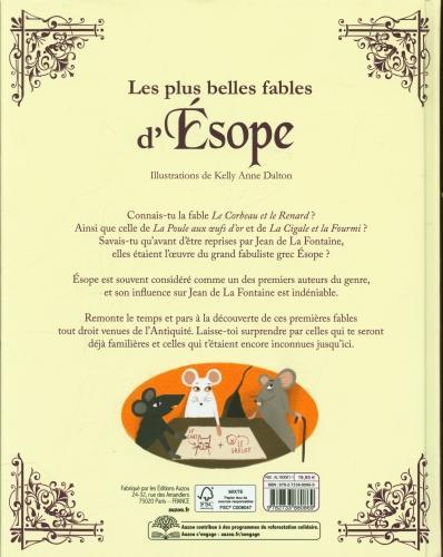 Produktbild Auzou France Les plus belles fables d'Esope (Französisch, Esope, Dalton Anne, 2020)