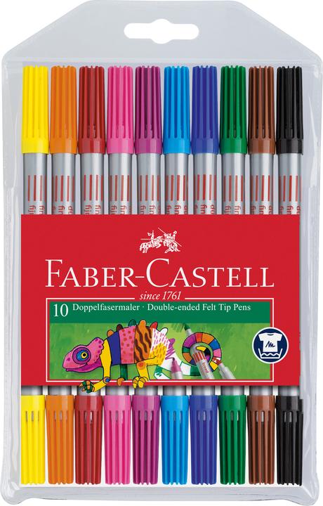 Actual product image Faber-Castell Double-fibre pens (Multicoloured, 10 x)