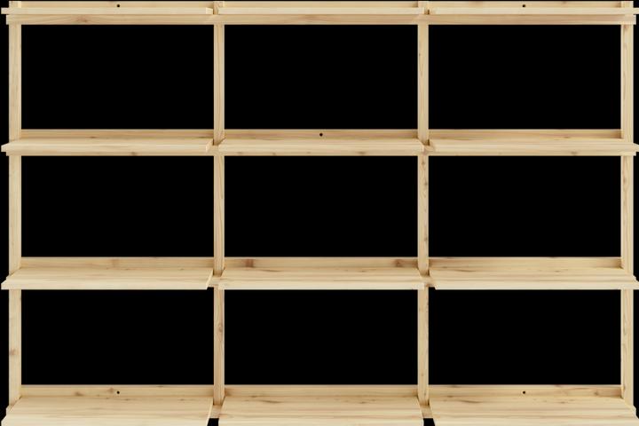 Groove Shelving (192 x 25.5 x 127 cm)