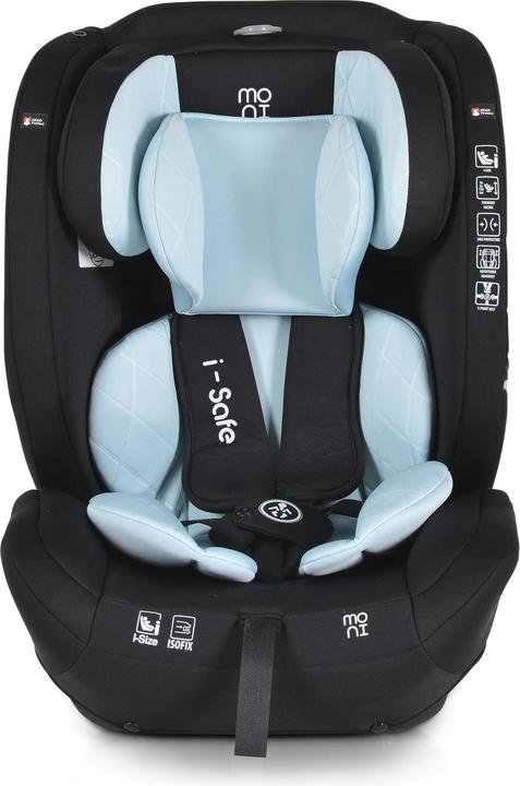 Actual product image Moni Child seat i-Size i-Safe (76-150cm) (Child seat, ECE R129/i-Size Standard)