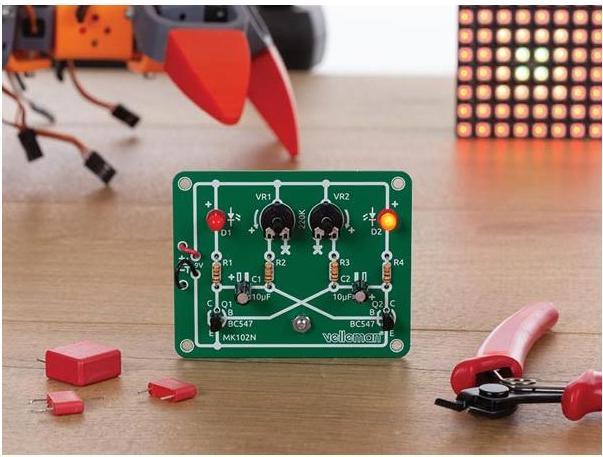 Whadda Lernbausatz Zum Löten - Blinkende Leds