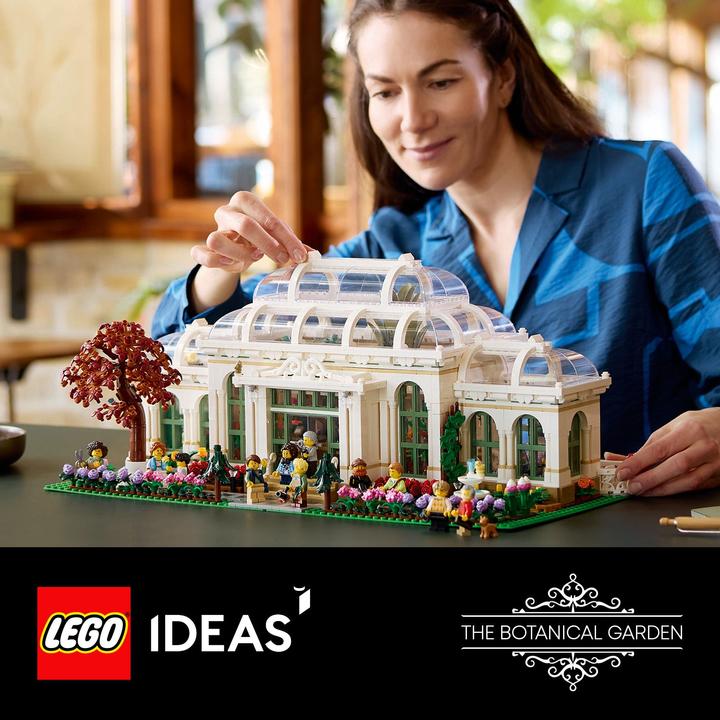Actual product image LEGO The botanical garden (21353, LEGO Ideas, LEGO Rare Sets)