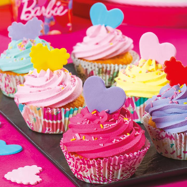 Produktbild Decora Muffin Backform 36 Stück, Barbie Style 3 (5 cm)