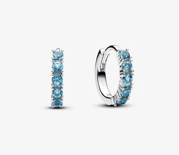Immagine prodotto Pandora Orecchino Huggie blu