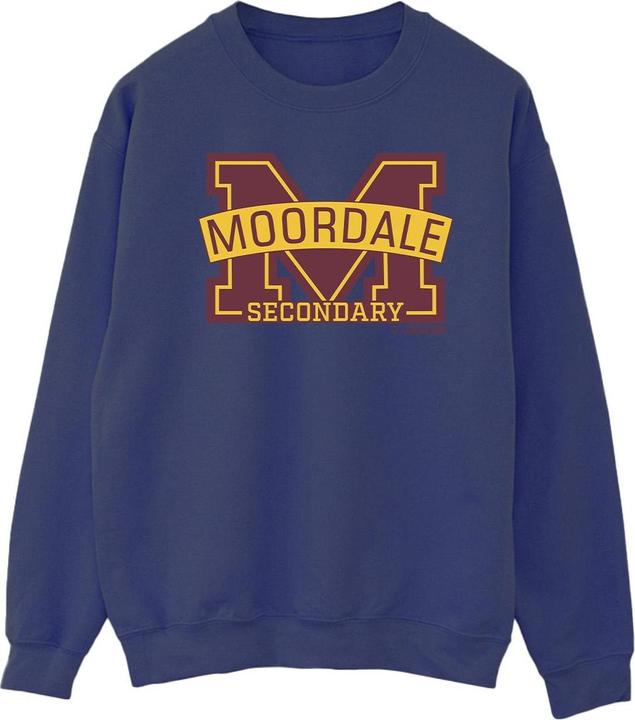 Actual product image Netflix Mens Sex Education Moordale M Logo 2 Sweatshirt (XXL)