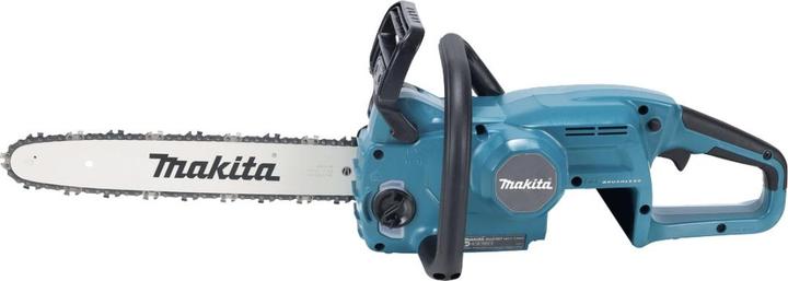 Produktbild Makita DUC 357 RM2X2 Akku Kettensäge 18 V 35 cm 7,7 m/s Brushless + 2x Akku 4,0 Ah + Ladegerät (Akku Kettensäge)