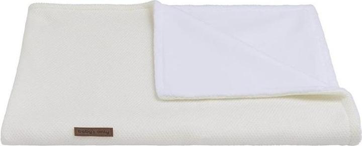 Produktbild Baby's only Babys only Babydecke teddyfutter Classic, Wollweiss (70 x 95 cm)