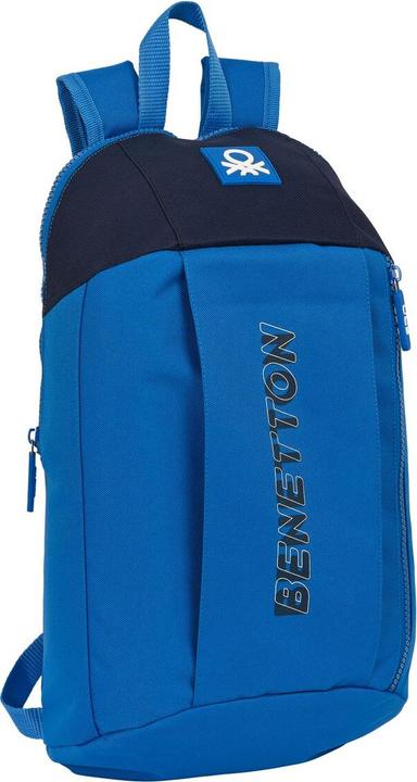 Benetton Lässiger Rucksack Deep water Blau 10 L (10 l)