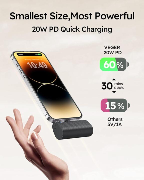 Image du produit Veger PD Mini V0556P (5000 mAh, 18 W)