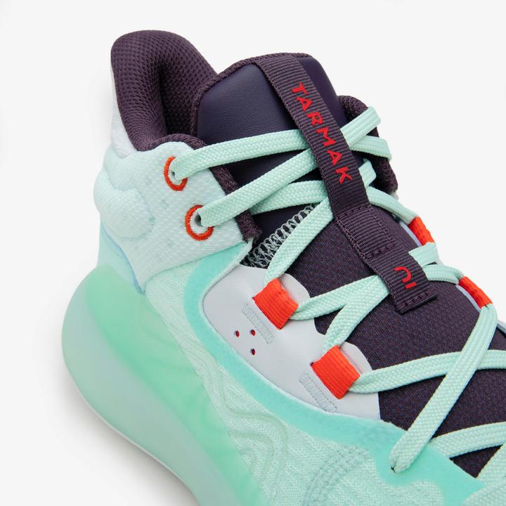 Image du produit Tarmak Femmes/Hommes Chaussures de basket-ball hautes - SE 500 High bleu (47)