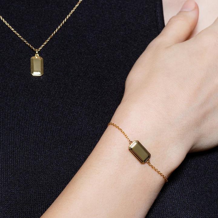 Immagine prodotto Xenox Bracciale con cornice (20 cm, Argento 925)