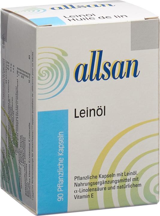 Immagine prodotto Allsan Olio di lino (1 Pezzo/i, Pillole, 140 g)