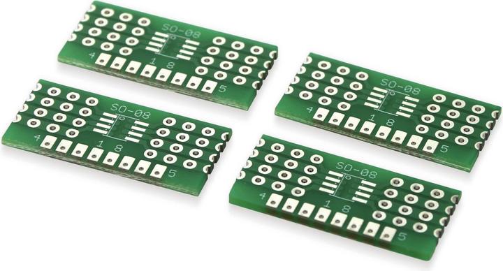 Produktbild Pollin Electronic Adapterplatine SO-08, 4-fach, RM2,54