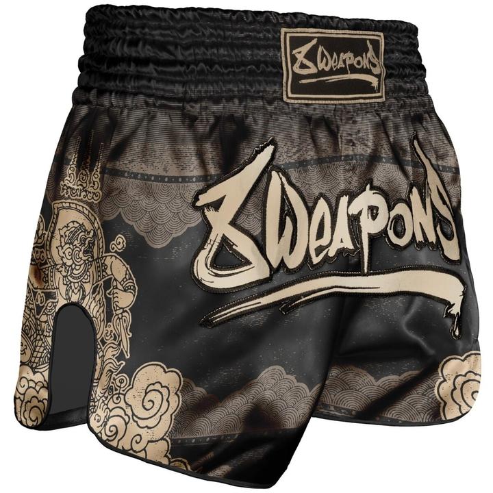 Produktbild 8Weapons Muay Thai Shorts Hanuman Schwarz/Gold (M)