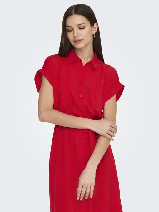 Actual product image Only Tie belt Blouse dress Shirt blouse dress (40)