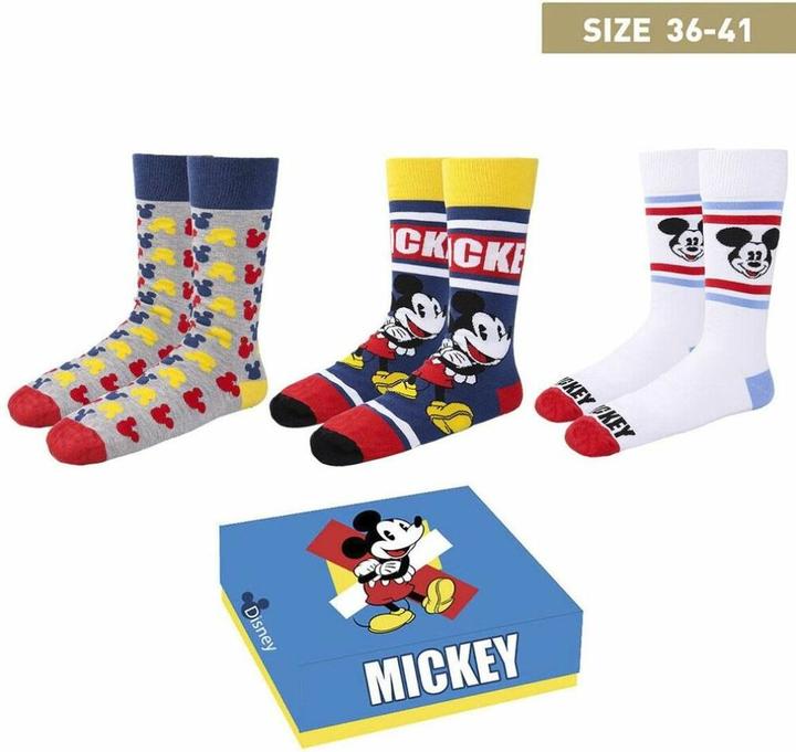 Produktbild NoName MICKEY - Pack de 3 paires de chaussettes (P36-41) (3er Pack, 36 - 41)