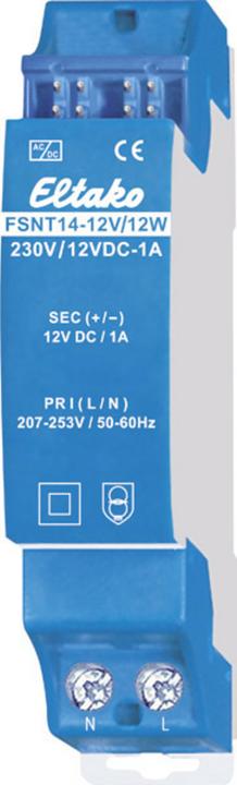 Produktbild Eltako FSNT14-12V/12W Schaltnetzteil 12V/12W