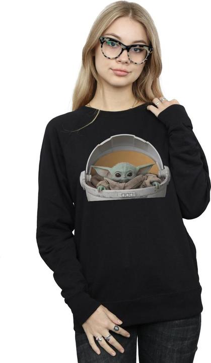 Actual product image Star Wars Womens/Ladies The Mandalorian The Child Pod Sweatshirt (XL)
